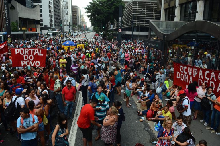 Protests Against Spending Limit Bill Erupt Across Brazil
