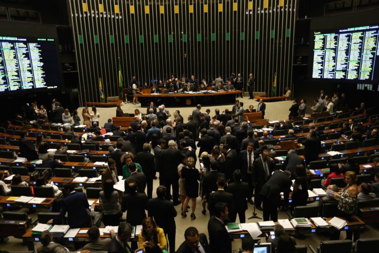 Brazil, Brasilia,Anti corruption bill voted in Chamber of Deputies,