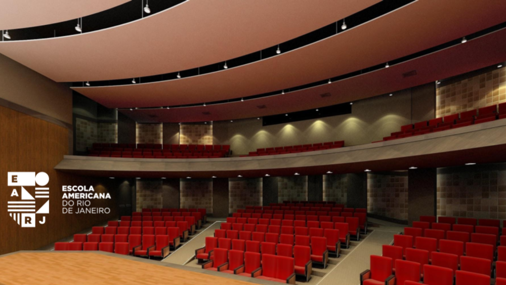The EARJ auditorium design, Rio de Janeiro