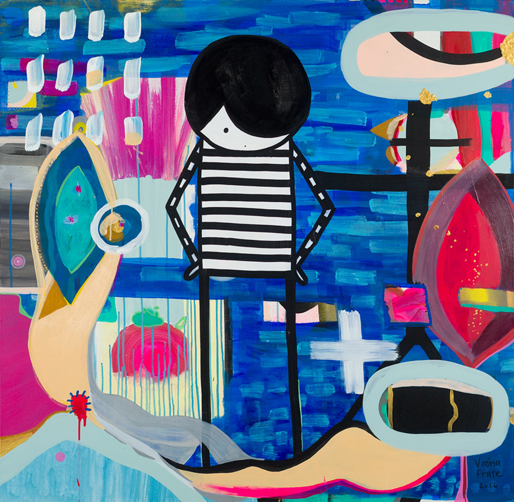 Victoria Frate's art style will be shown in Rio de Janeiro, photo by Dom Quixote art gallery.