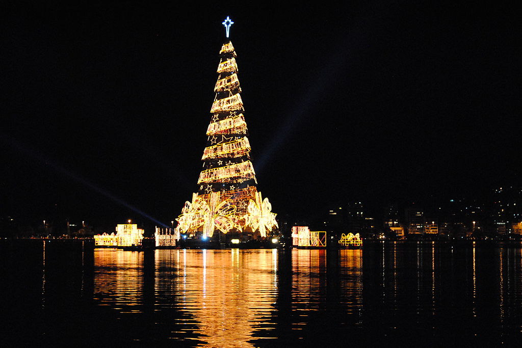 Lagoa Christmas Tree, Lagoa, Rio de Janeiro.