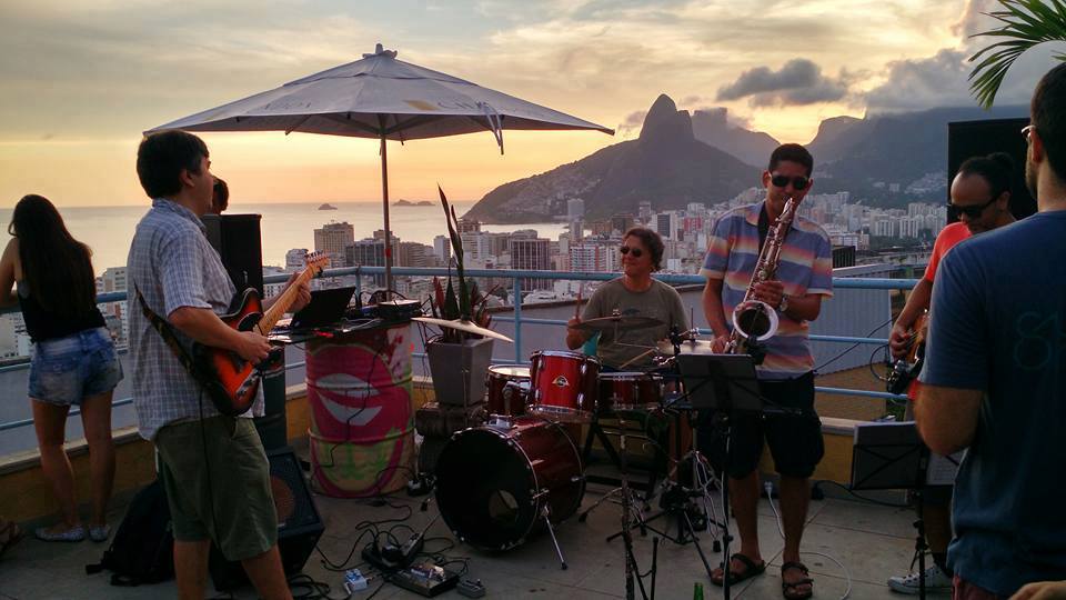 Gilda no Cantagalo, Copcabana, Rio de Janeiro