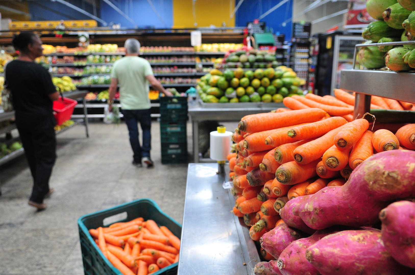 Brazil, Brasilia,Food was one of the items which helped pressure inflation downwards in November in Brazil
