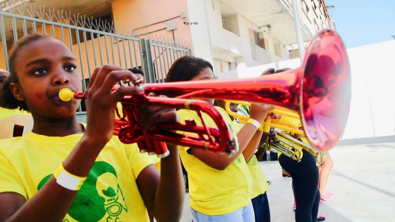 Favela Brass gives children from Rio's poorer areas the chance to learn to play wind instruments, and will perform this Saturday on Praia do Flamengo, photo by Favela Brass. Brazil, Brazil News, Rio de Janeiro