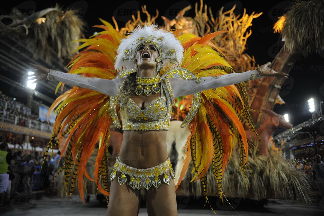 Re-sale tickets are now available to watch 2017's parade competitions in the Sambódromo, photo by Fernando Frazão/Agência Brasil. Brazil, Brazil News, Rio de Janeiro, Carnival, Carnival 2017, Samba parade competitions, samba schools Sambódromo