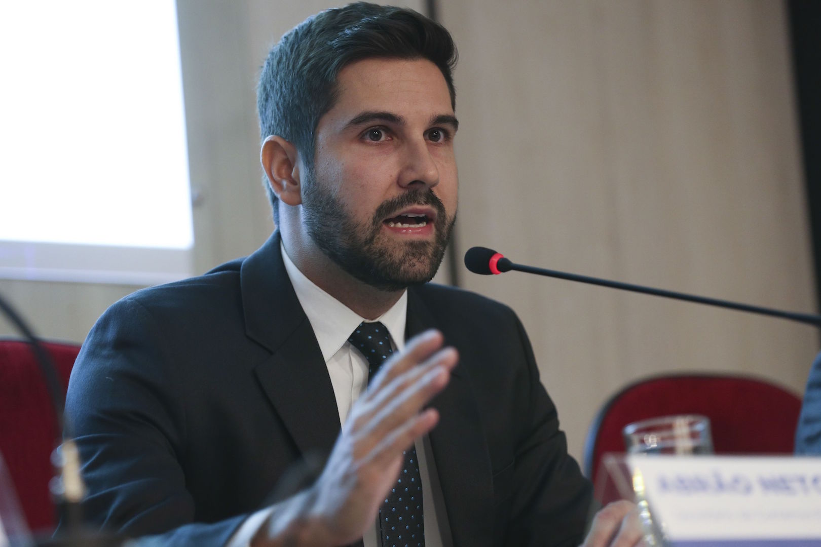 Brazil, Brasilia,MDIC Foreign Trade Secretary Abrão Neto during press conference on Monday, photo by Fabio Pozzebom