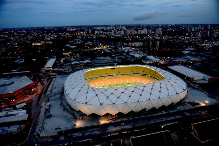 The Arena da Amazônia, in the Northeastern city of Manaus, Brazil, Brazil News