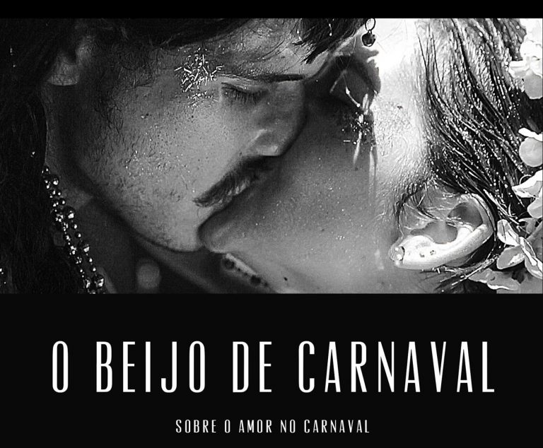 'O Beijo de Carnaval' official film poster, internet photo recreation. Brazil, Brazil News, Rio de Janeiro, Carnival, Carnival 2017, arts and culture, film, short film, experimental film