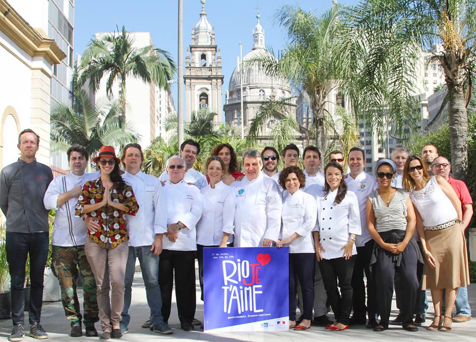 A collection of chefs and culinary experts who make up 'Rio Je T'aime', photo by 'Rio Je T'aime'. Brazil, Brazil News, Rio de Janeiro, food, culture, food fair
