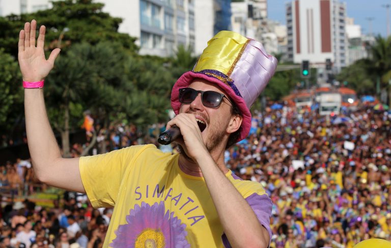 Simpatia É Quase Amor in Ipanema, Carnival, 2017, Rio de Janeiro, Brazil, Brazil News