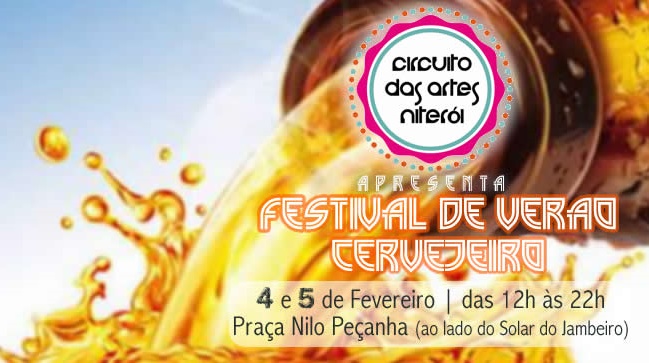 Niterói's Festival de Verão Cervejeiro will take place this weekend, internet photo recreation. Brazil, Brazil News, Rio de Janeiro, Niterói, Entertainment, craft beers, craft breweries, artisanal beer, family friendly activities in Rio de Janeiro