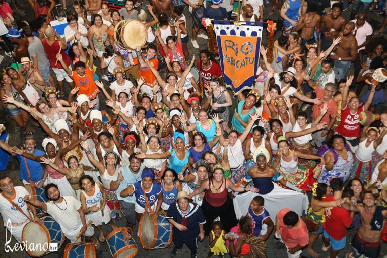 Bloco Rio Maracatu wil take place later today in Ipanema, photo internet recreation.