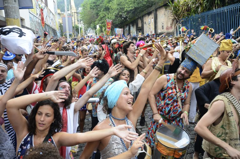 Rio's Carnival bloco Céu na Terra in Santa Teresa