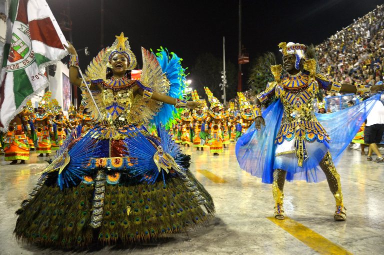 First Six Samba Schools Parade in Rio Carnival 2017