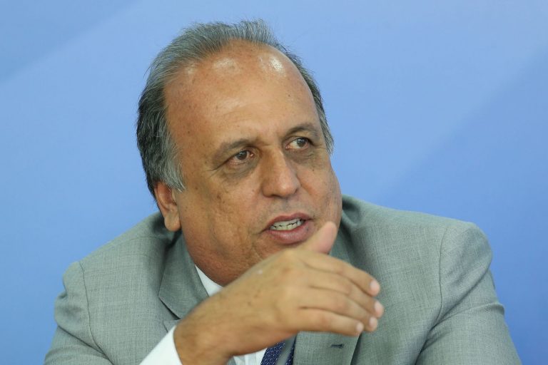 Brazil, Rio de Janeiro,Rio de Janeiro Governor Luiz Fernando Pezão