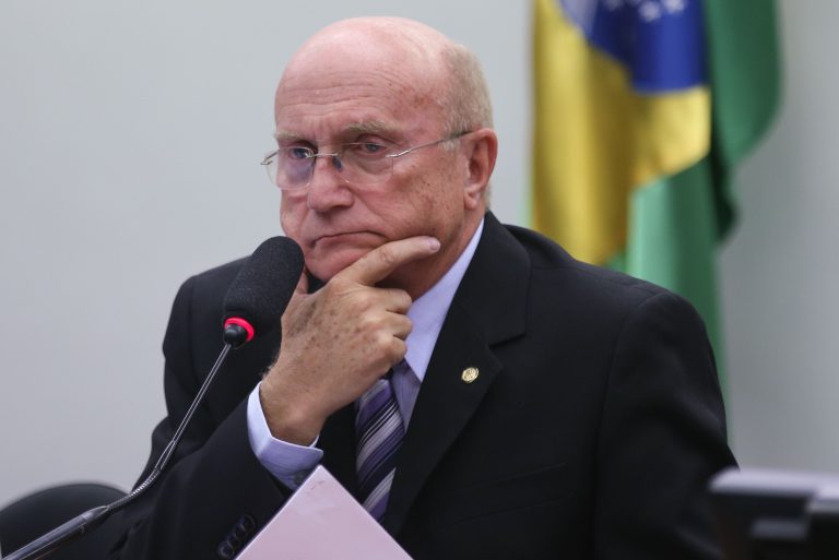 Brazil, Brasilia,New Justice Minister Osmar Serraglio,