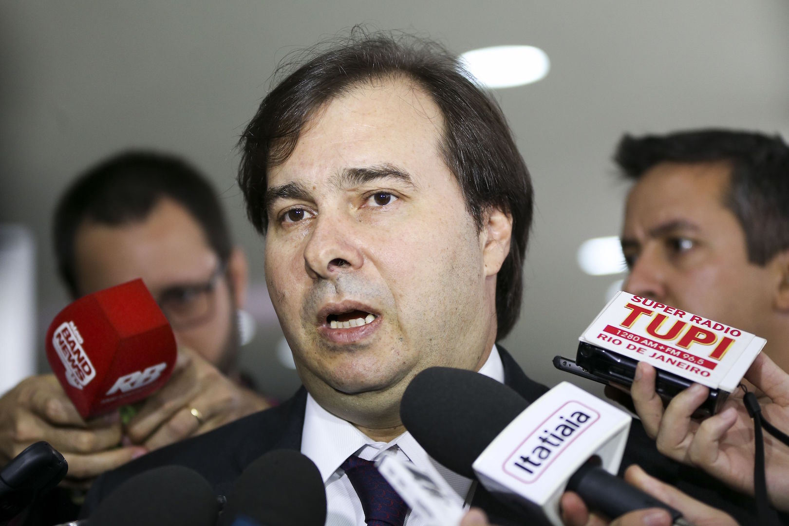 Brazil, Brasilia,Representative Rodrigo Maia is one of the Congressmen running for the presidency of the Chamber of Deputies,
