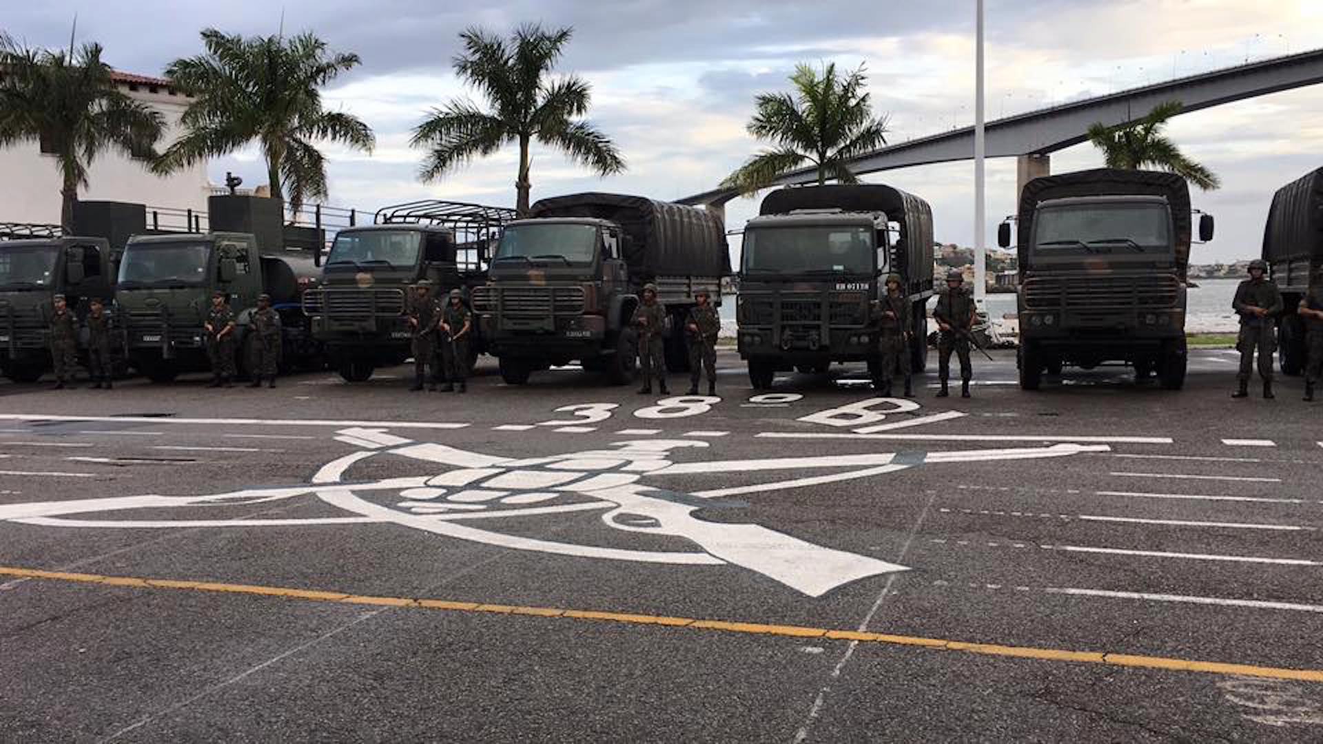 Brazil,Federal troops ready to patrol streets of Vitoria, capital of Espirito Santo