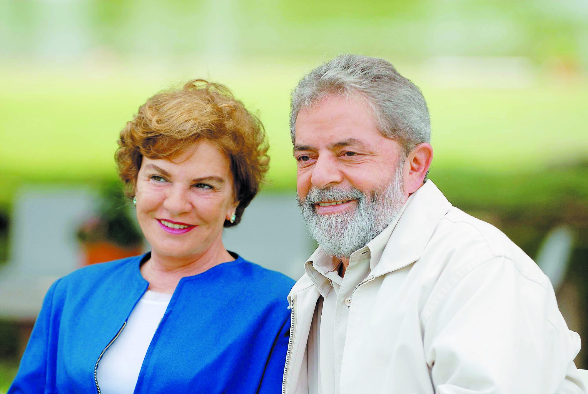 Brazil Former first lady Marisa Leticia and ex-president Lula,