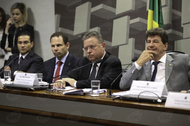 Brazil,Agriculture Minister, Blairo Maggi, defends quality of Brazilian meats during joint session in Congress on Wednesday