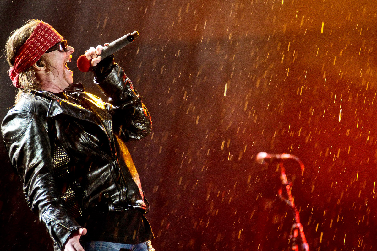 Guns N Roses, Rock in Rio, internet photo recreation