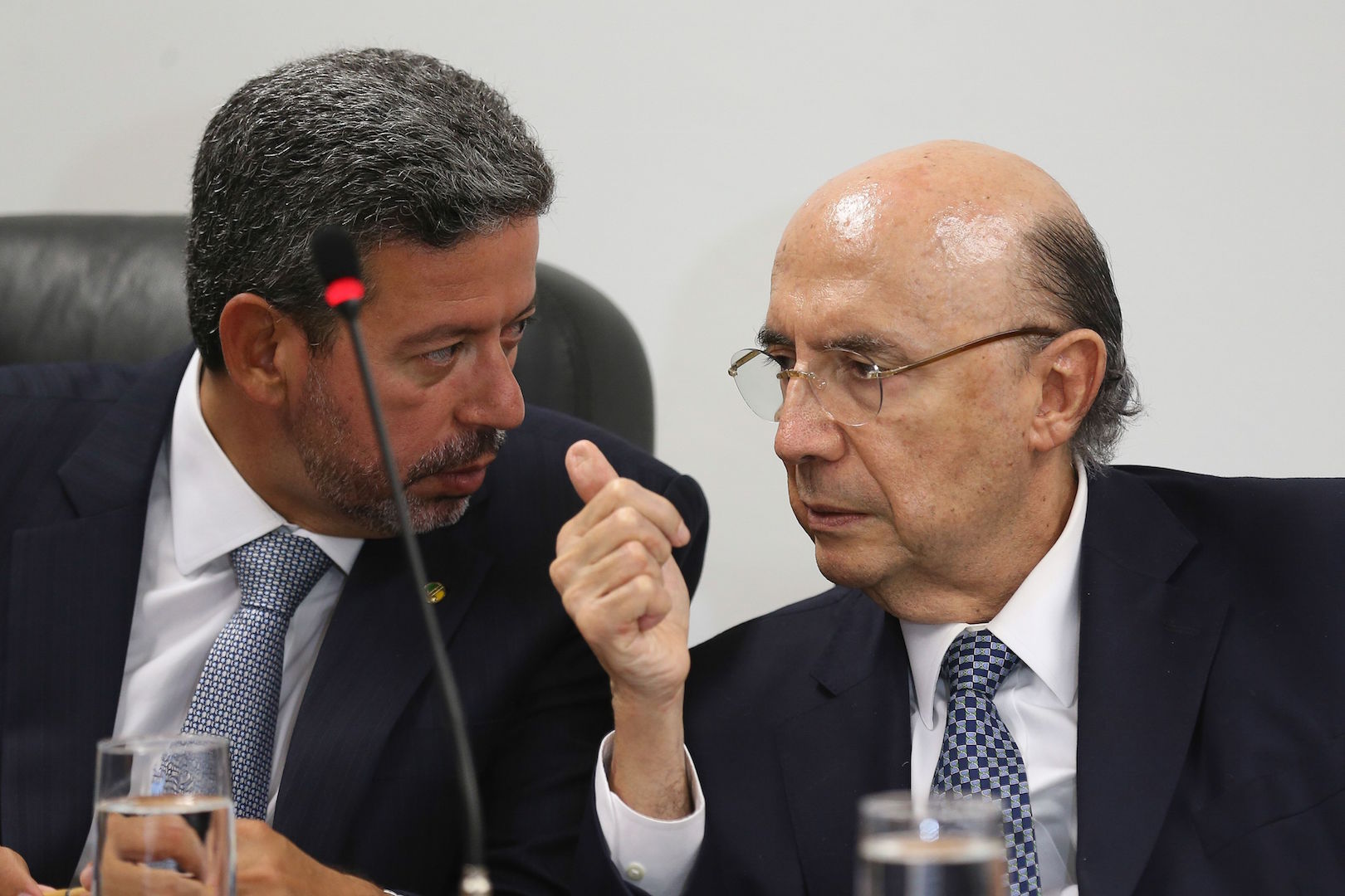 Brasilia,Brazil's Finance Minister speaks to House Representative on Wednesday,