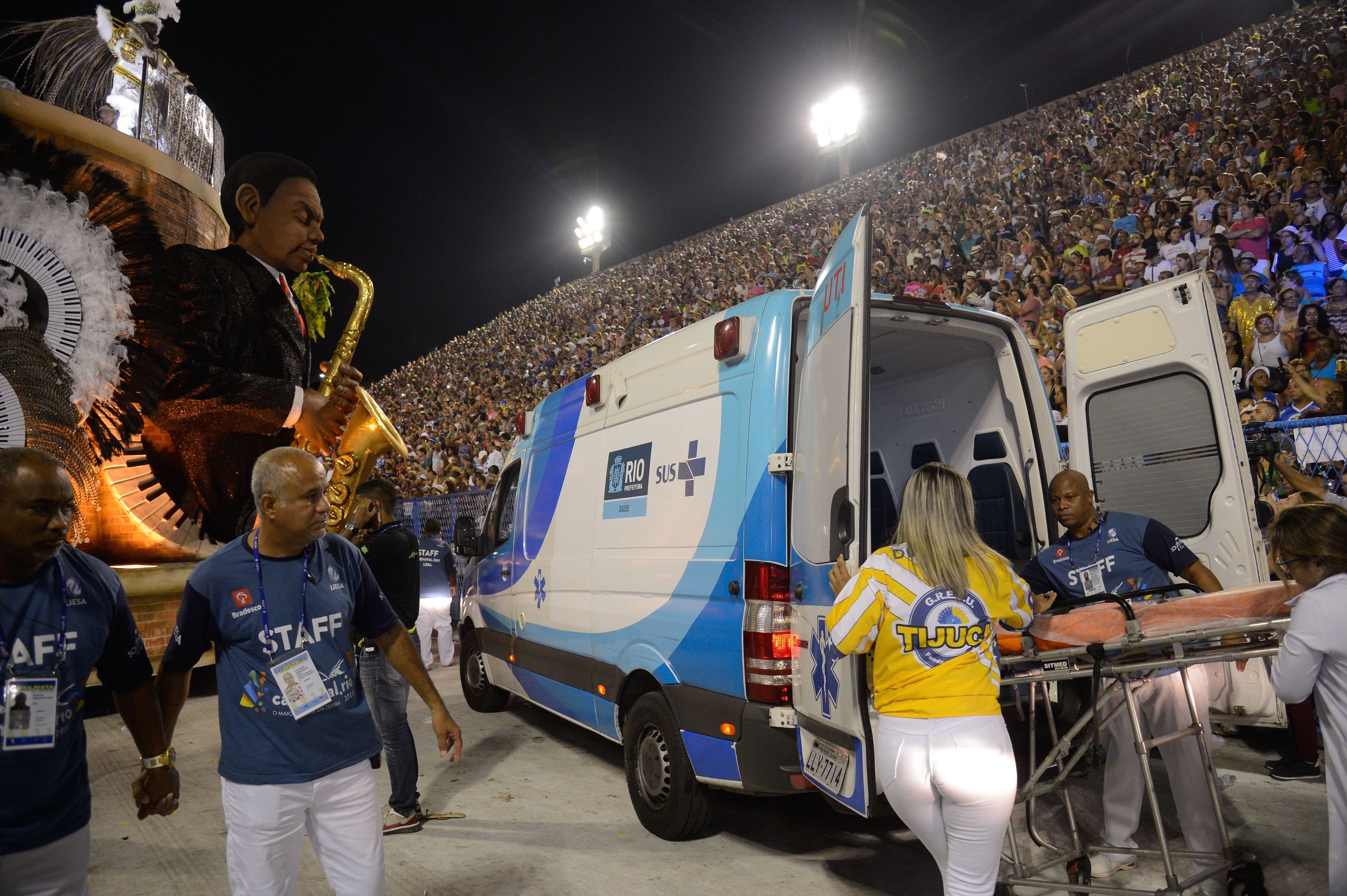 Unidos da Tijuca, 2017 Grupo Especial (Special Group) samba school Carnival parade competition held in Rio de Janeiro’s famous Sambódromo, Rio de Janeiro, Brazil, Brazil News