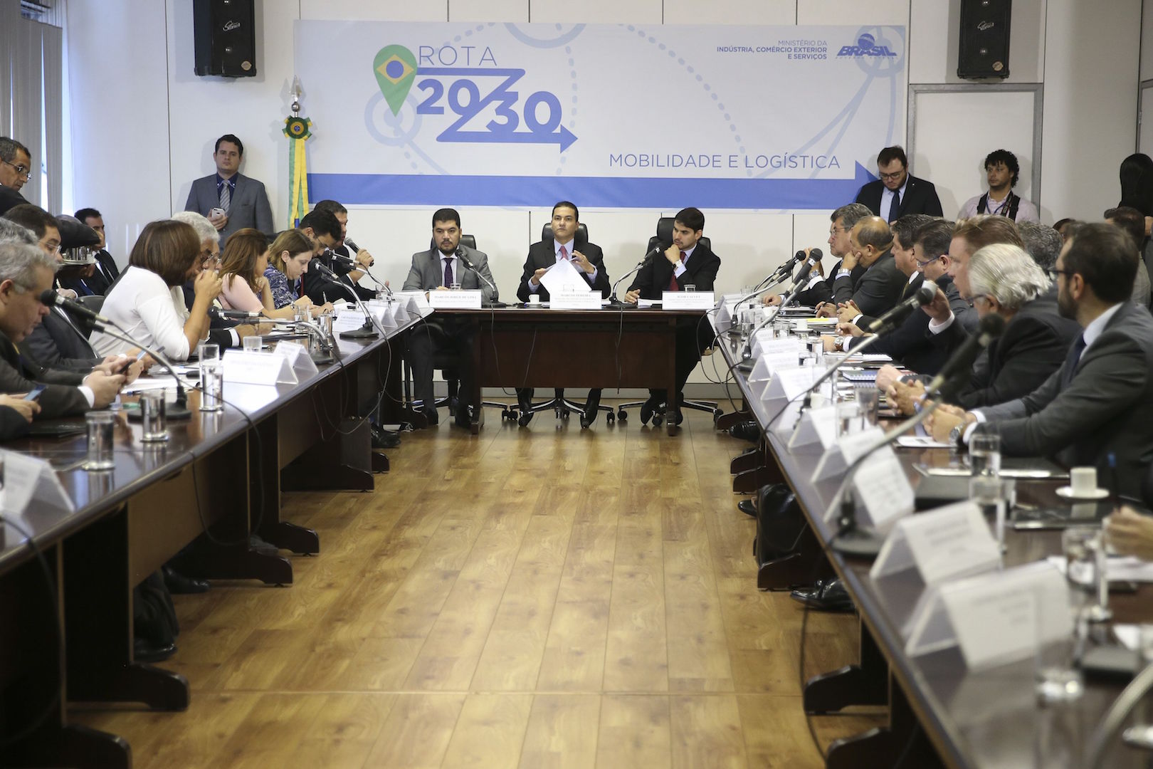 Brazil,Brazilian officials announce new automotive policy program in Brasilia