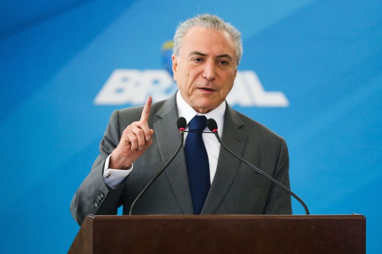 Brazil’s Temer Comments on Motives of Rousseff Impeachment