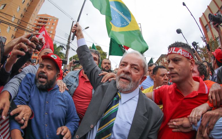 Brazil, Curitiba,Former President Luiz Inacio Lula da Silva arrives in Curitiba to testify about corruption scheme,