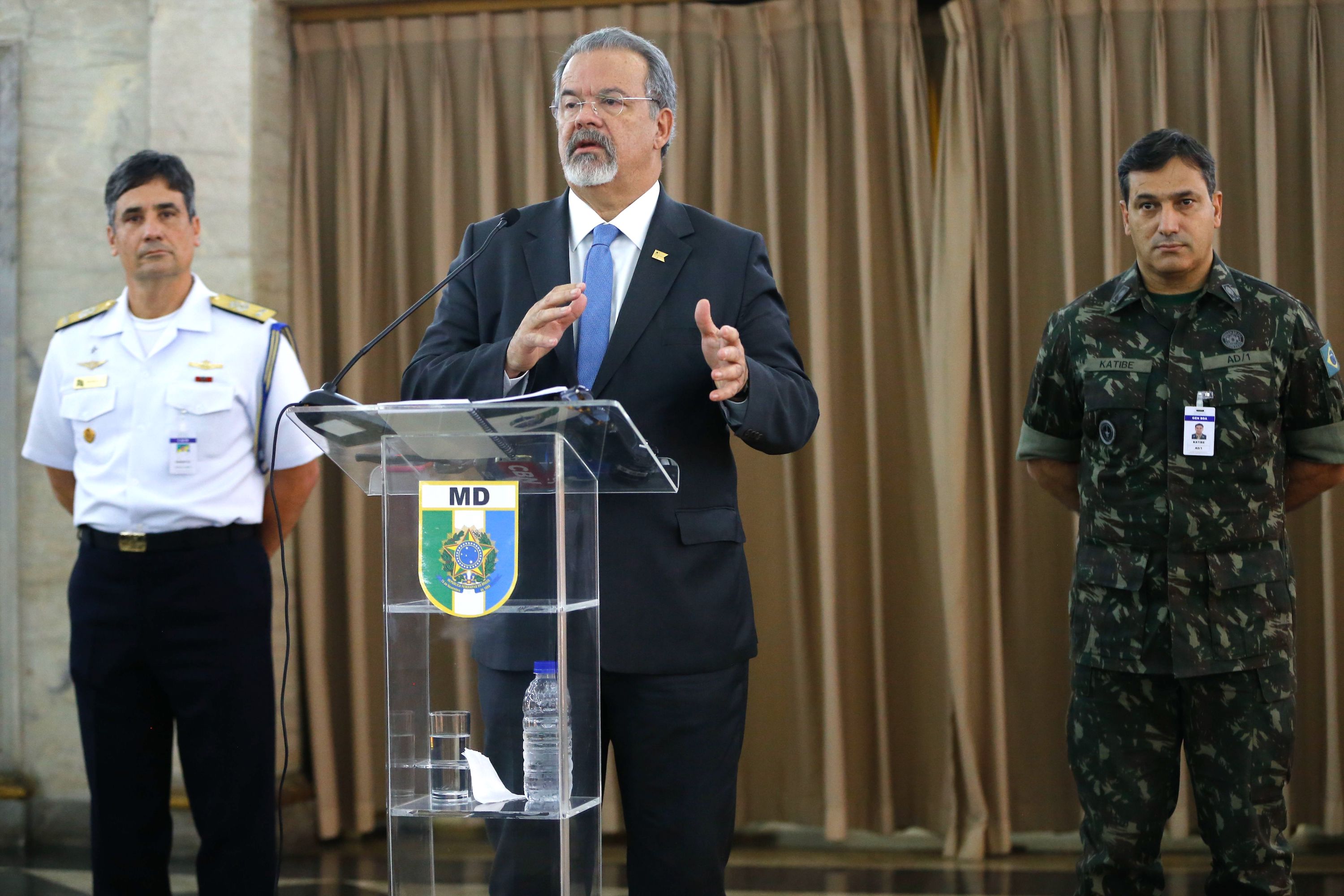 Brazil's Defense Minister, Raul Jungmann, Rio de Janeiro, Brazil, Brazil News