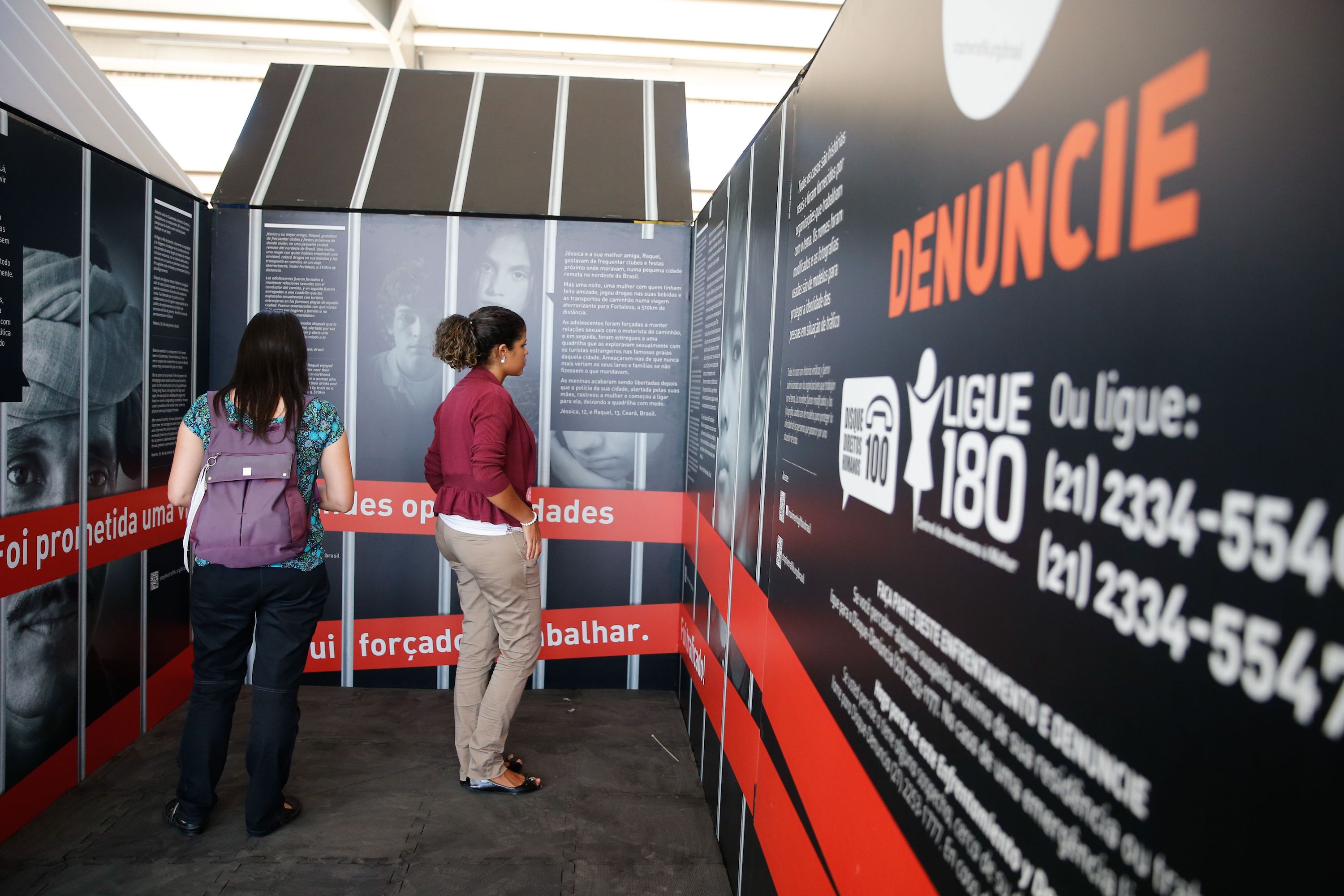 The goal of the exhibition, called GIFTBox, is to raise awareness and mobilize the population, Rio de Janeiro, Brazil, Brazil News