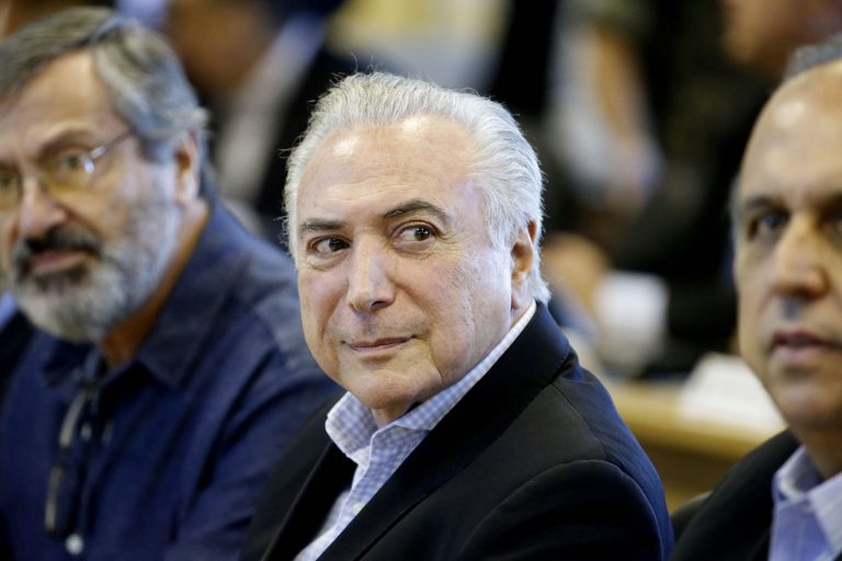 Brazil, Brasilia,President Michel Temer is being accused of passive corruption