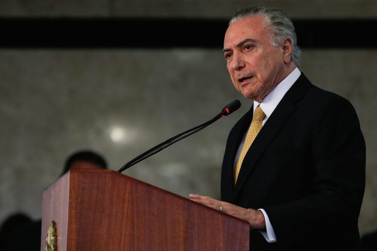 Brazil,Brazil's President, Michel Temer, wants charges against dropped by the Supreme Court