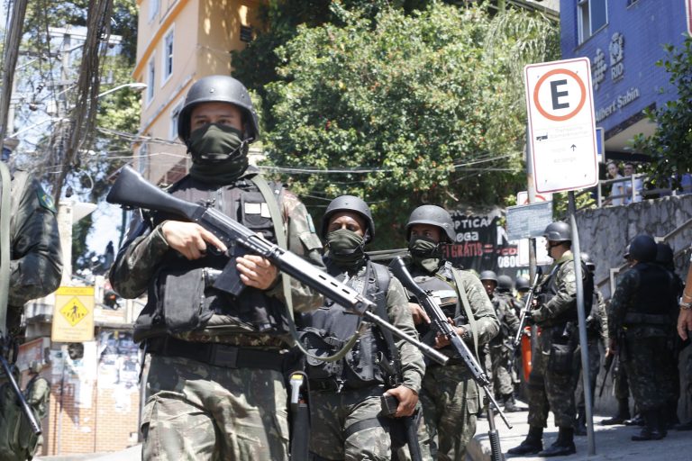 The Brazilian armed forces have remained in Rocinha, Rio de Janeiro, Brazil, Brazil News