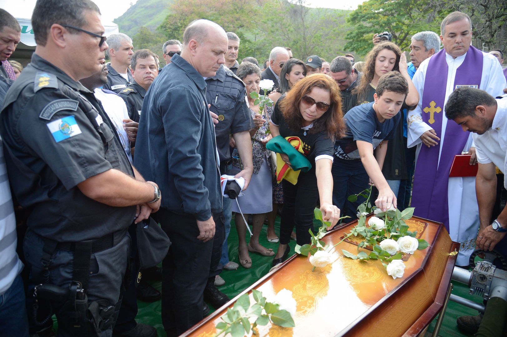Brazil,Violent deaths, including those of police officers, increased by 3.8 percent in 2016,
