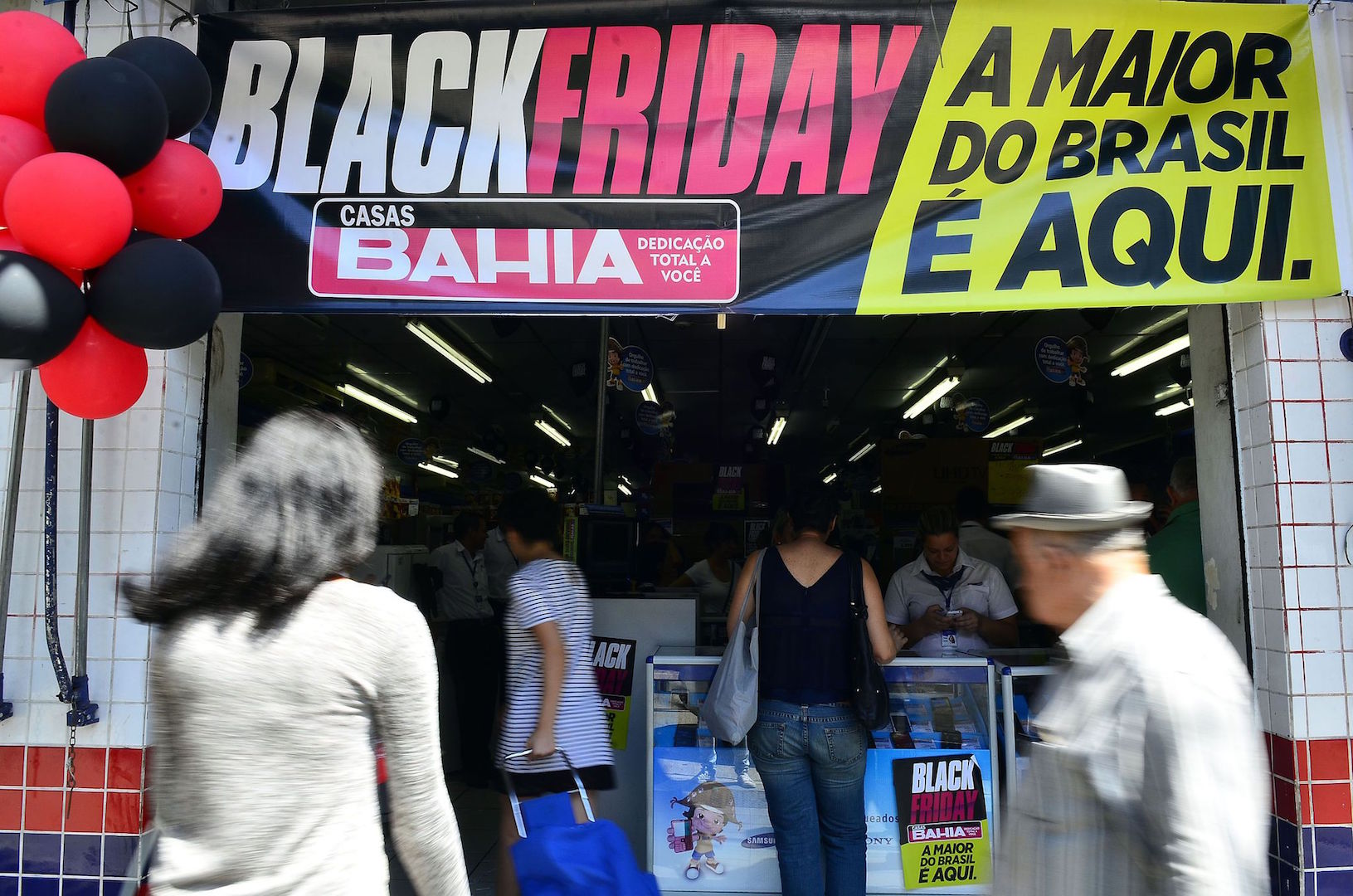 Brazil, São Paulo,Black Friday in Brazil is attracting more and more retailers and becoming one of the main sales day of the year