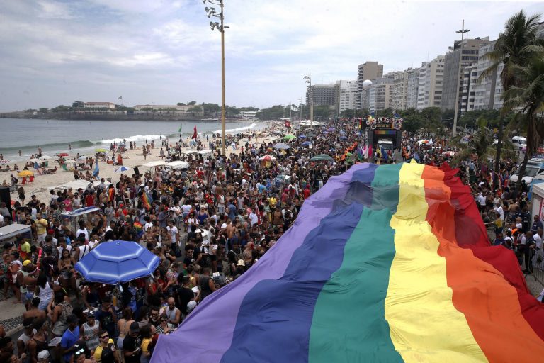 Brazil, Brazil news, Rio de Janeiro,Rio's 22nd Gay Pride Parade attracted thousands to Copacabana Beach