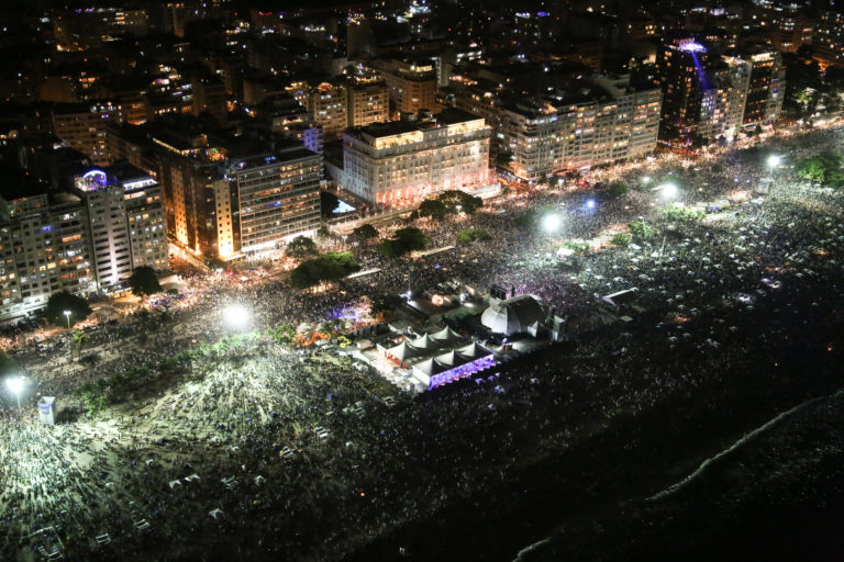 Rio's New Year's Eve celebration on Copacabana Beach, Rio de Janeiro, Brazil, Brazil News