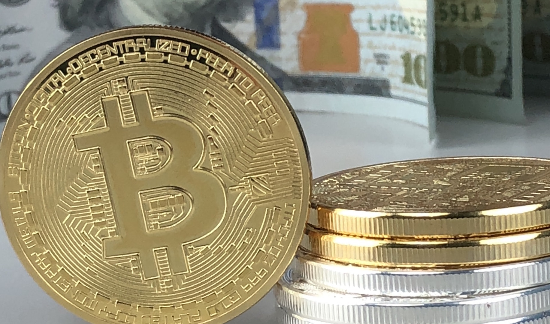 bitcoins photo by Davic McBee:Pexels