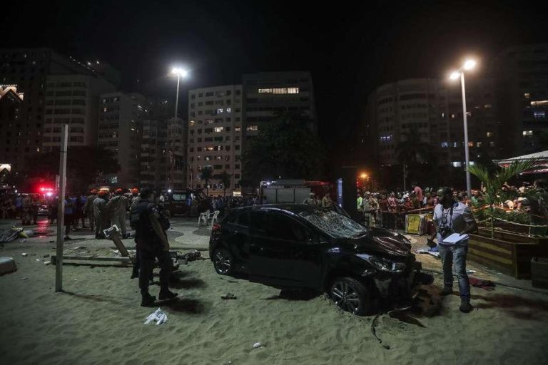 Rio car accident in Copacabana, Rio de Janeiro, Brazil, Brazil News