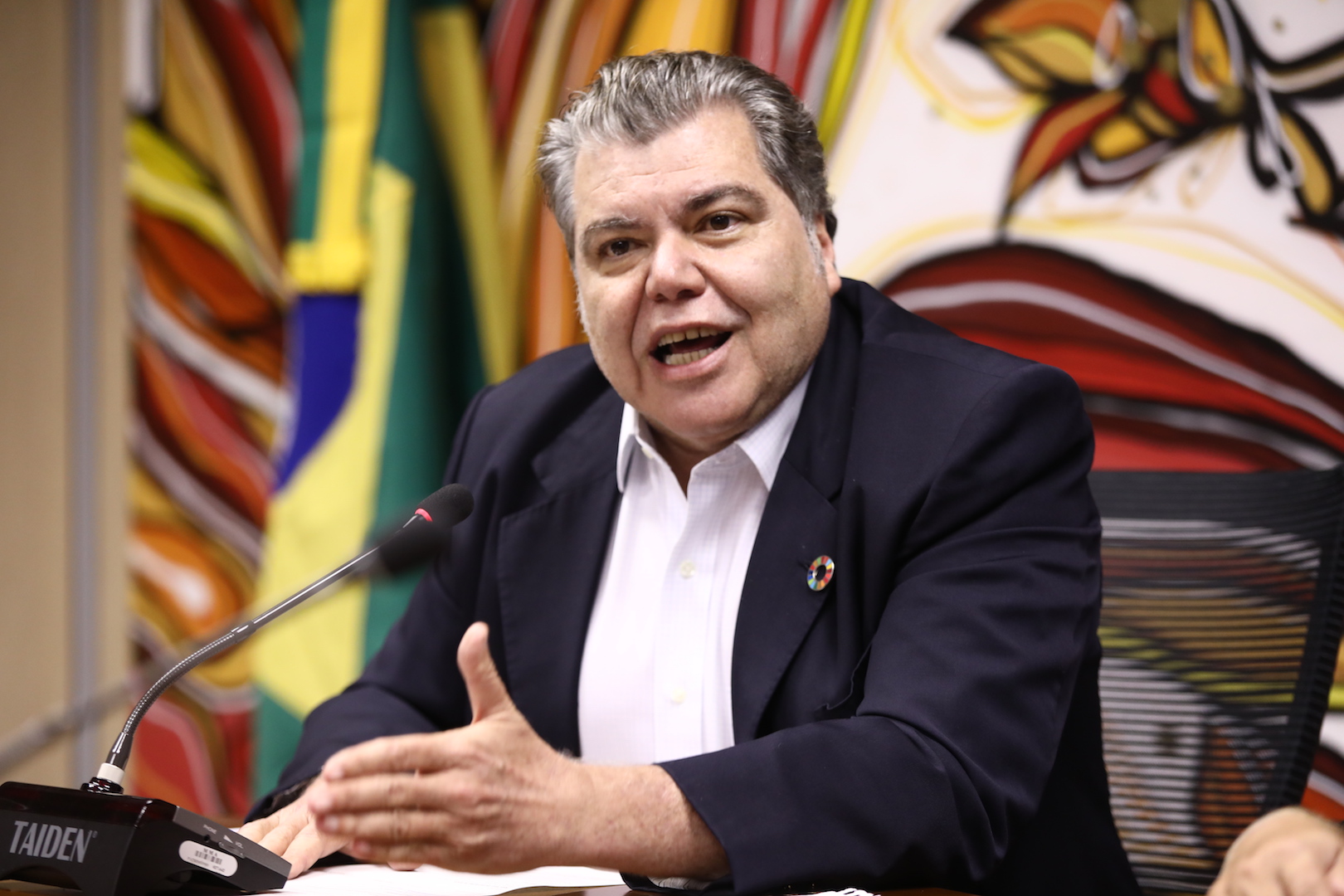 Brazil,Environment Minister, Sarney Filho spoke to reporters Monday about the spill of toxic waste in Barcarena by Norway's Hydro Alunorte