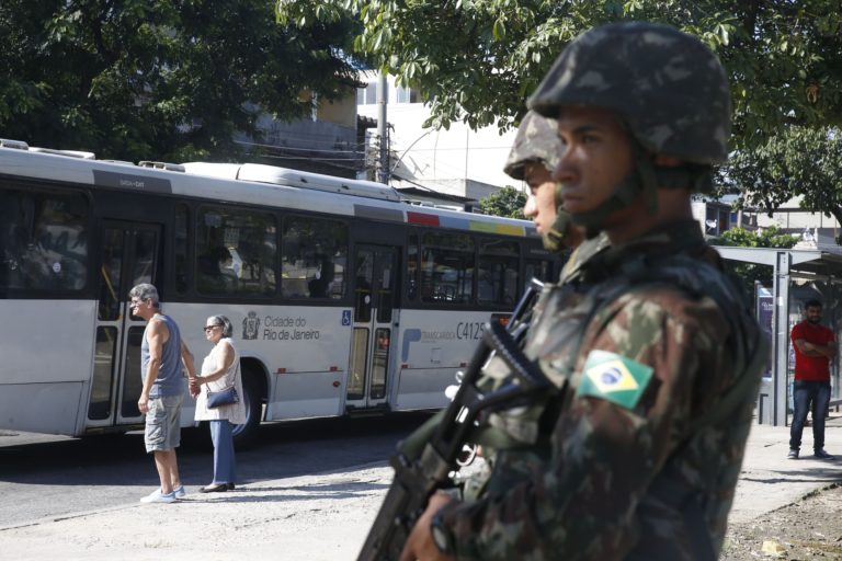 Brazil,Brazil's Armed Forces will take over security operations in the state of Rio de Janeiro