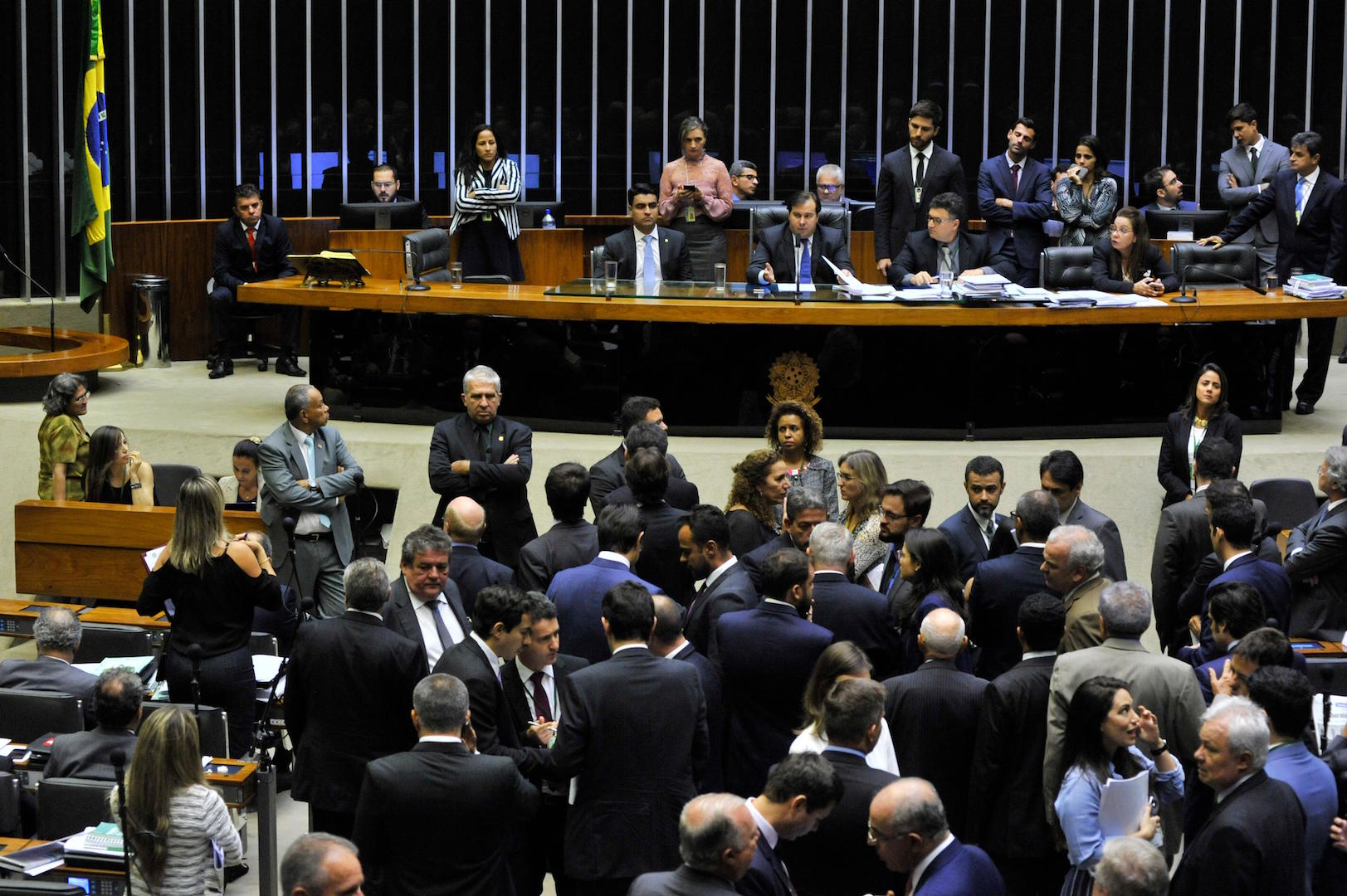 Brazil, Brasilia,Brazil's Chamber of Deputies approved on Wednesday a bill to regulate taxi-hailing apps such as Uber