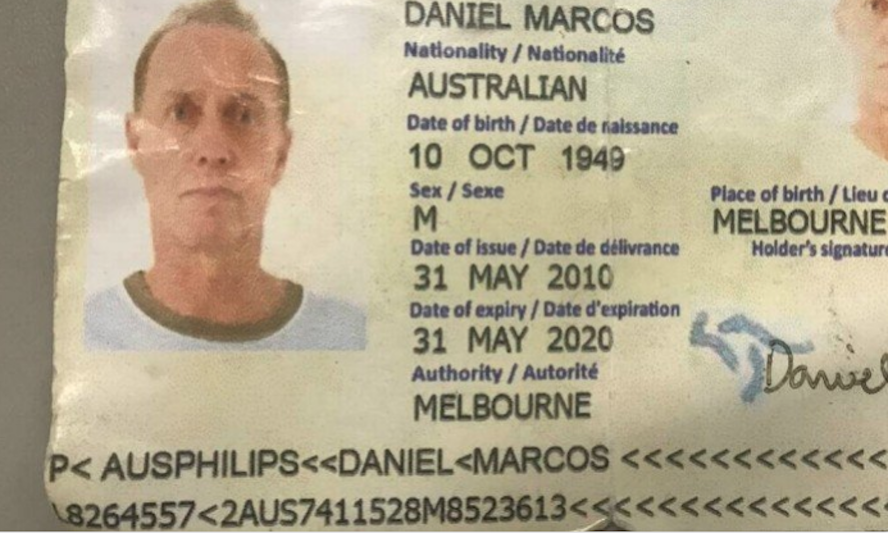 Brazil, Rio de Janeiro,Christopher John Gott was found to be living in Rio under an alias after being in a accident in Copacabana Beach,