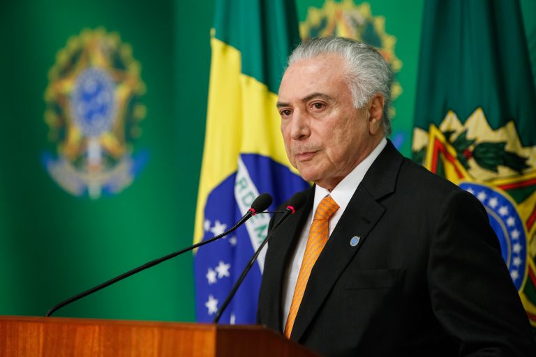 Brazil,President Michel Temer announces the deployment of the Armed Forces to the state of Roraima.