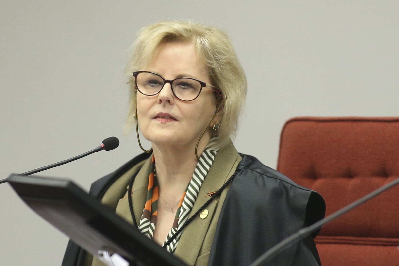 STF Justice Rosa Weber. (Photo internet reproduction)