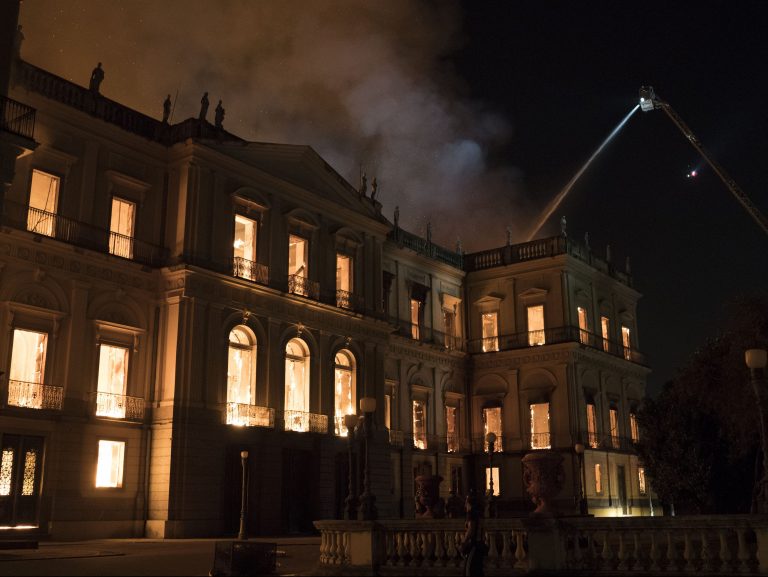 Rio’s 200-Year-Old National Museum Destroyed in Massive Fire