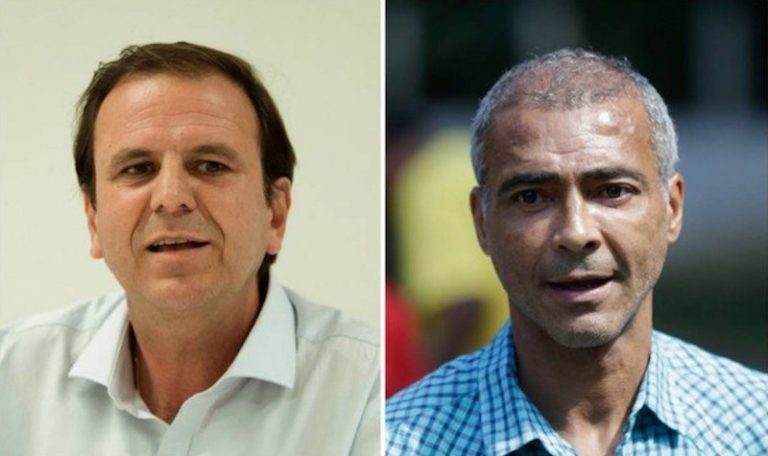 Ex-Mayor Paes and Former Footballer Romário Deadlocked in Rio Governor Race