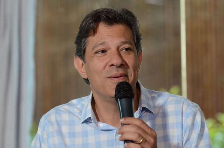Brazil,PT party candidate Fernando Haddad hopes final push will win him the needed votes to make him president